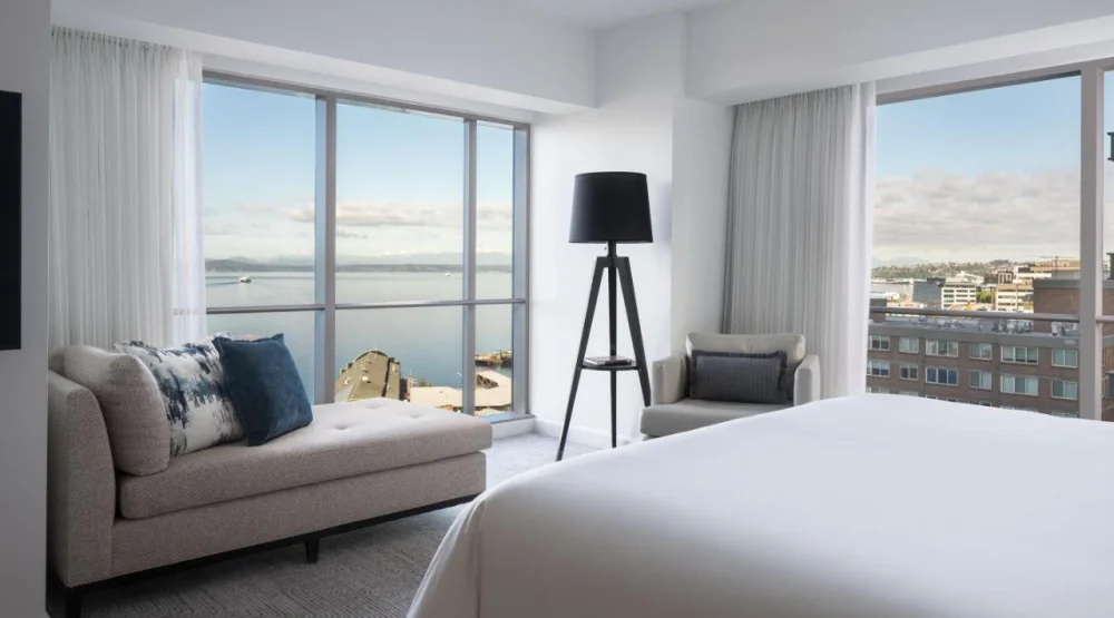 Corner Elliott Bay Suite at Four Seasons Hotel Seattle