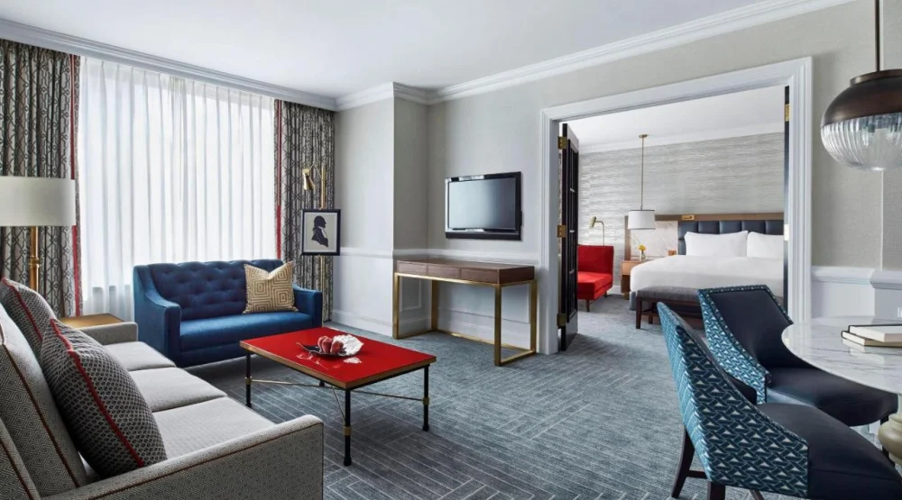 One Bedroom King Suite with Sofa Bed at The Ritz-Carlton Washington DC