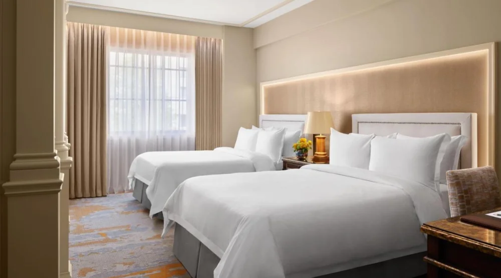 Premier Double Room with Two Double Beds and City View at The St. Regis Washington DC