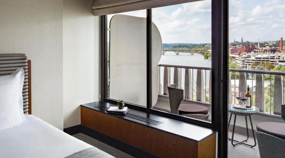 Premier Double with Balcony and River View at The Watergate Hotel