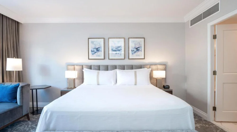 Grand Suite, One King Bed, Sofa Bed, Wet Bar at The Sutton Place Hotel Vancouver