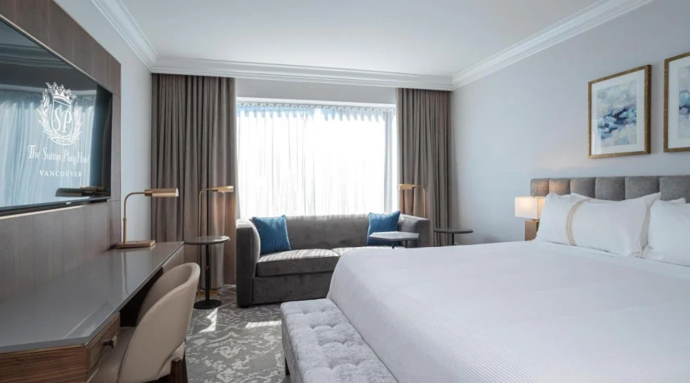 Sutton Room, One King Bed at The Sutton Place Hotel Vancouver
