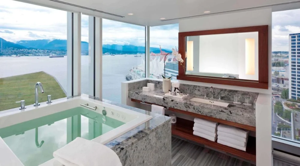 Signature Ofuro King Room at Fairmont Pacific Rim