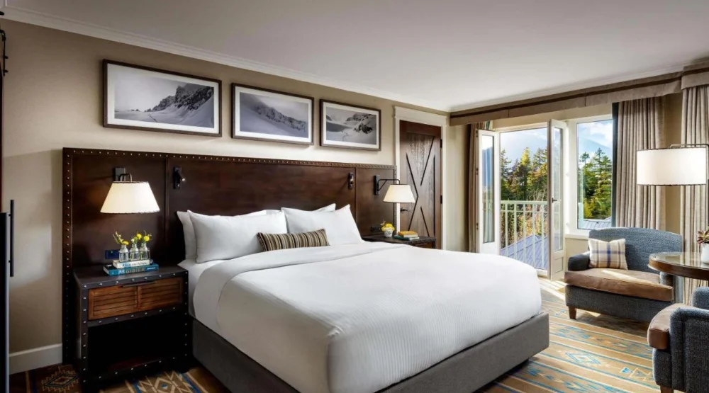 One Bedroom King Suite with View at Fairmont Chateau Whistler