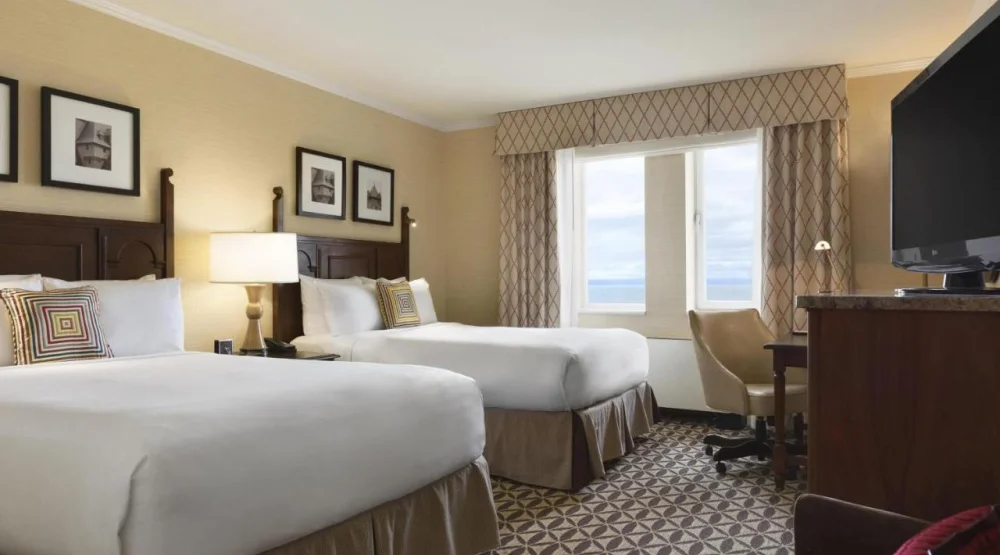 Double Room with Two Double Beds with River View at Fairmont Le Manoir Richelieu