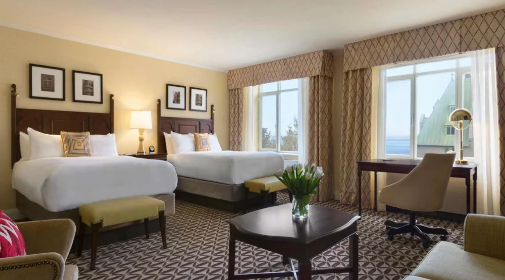 Deluxe Double Room with Two Double Beds and View at Fairmont Le Manoir Richelieu