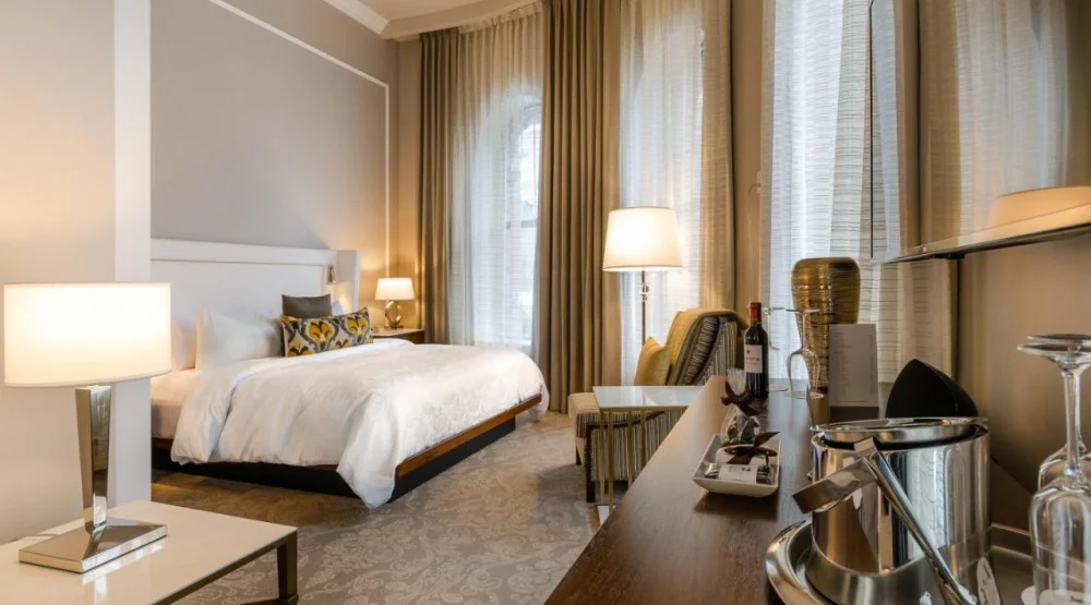 Grand Montreal View One King Bed at Hotel Birks Montreal