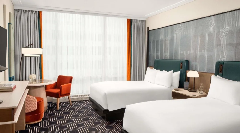 Signature Double Room with Two Double Beds at Sofitel Montreal Golden Mile