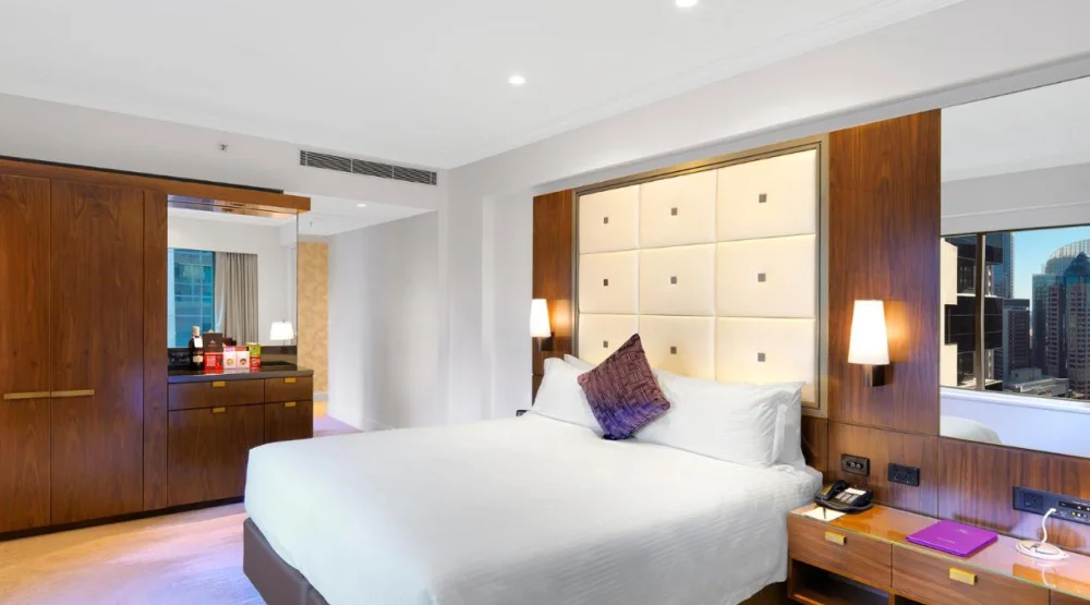 Deluxe Corner King Room at Amora Hotel Jamison Sydney