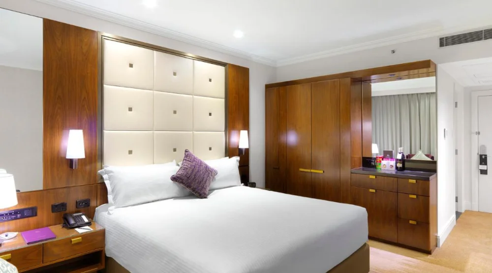 Deluxe Tower King Room at Amora Hotel Jamison Sydney