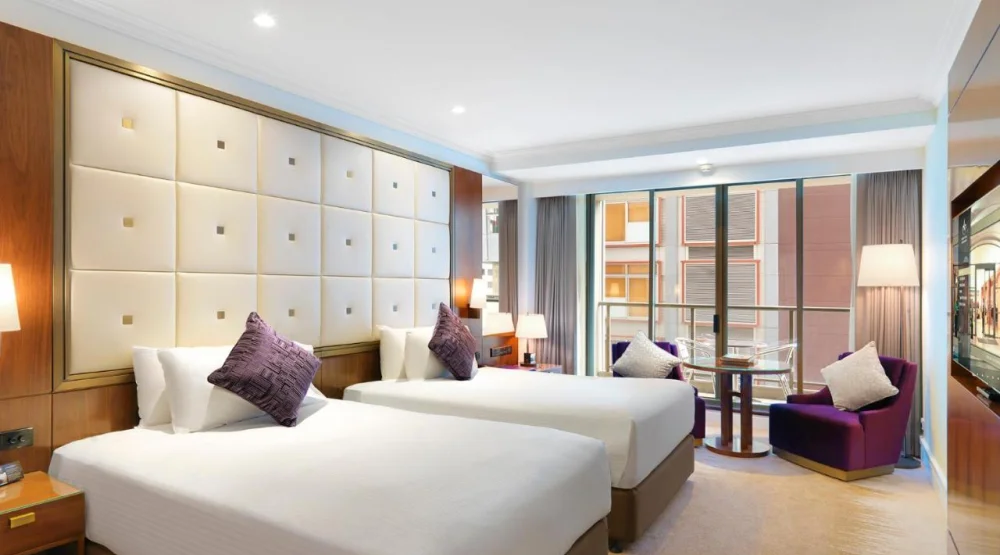 Twin Room with Balcony at Amora Hotel Jamison Sydney
