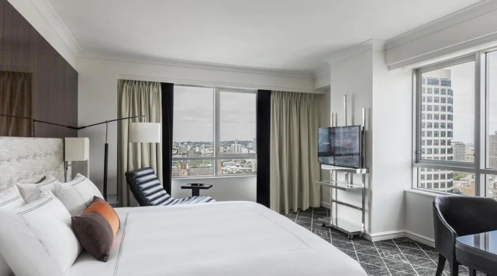 Corner King Room at Swissotel Sydney
