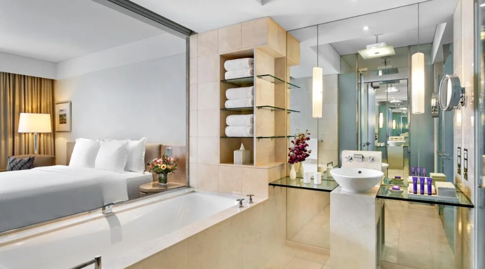 Tower Deluxe King Room - Mid Floor at The Fullerton Hotel Sydney