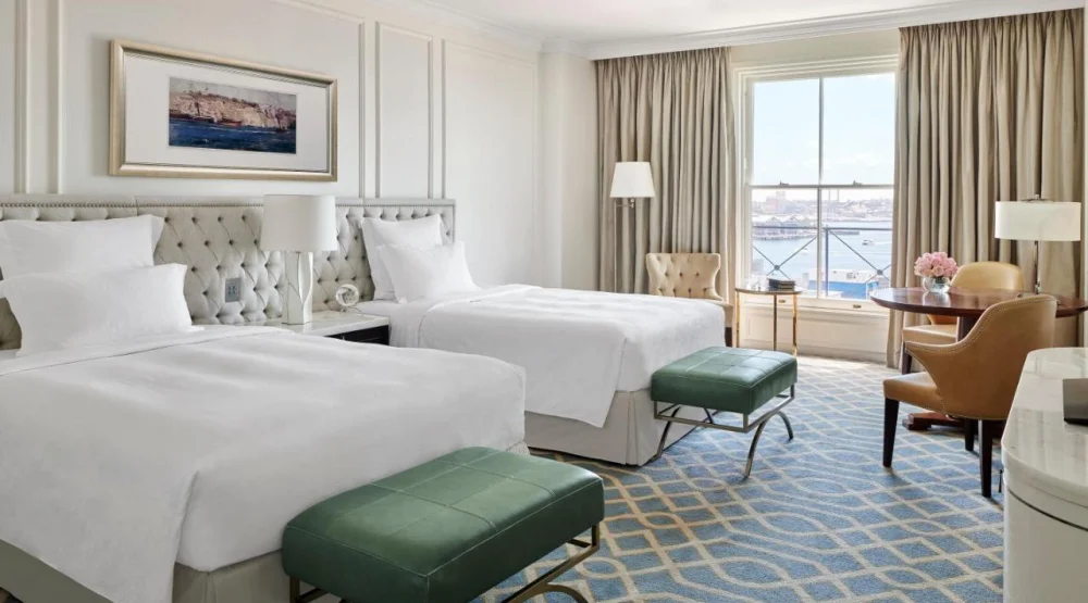 Deluxe Double Room with Harbor View at The Langham Sydney