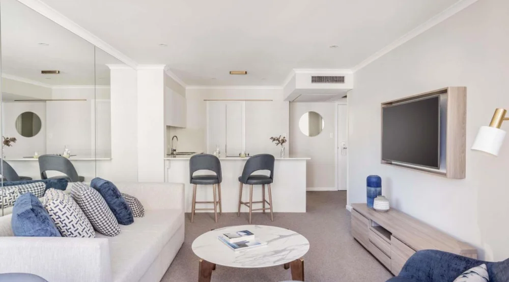 Superior One Bedroom Apartment with City View at The Sebel Quay West Suites Sydney