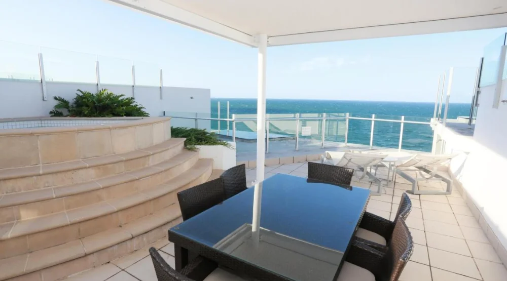 Two Bedroom Penthouse with Ocean View at Oceans Mooloolaba