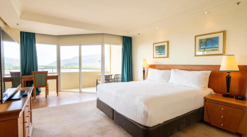 Executive King Suite with Harbor View at Pullman Cairns International