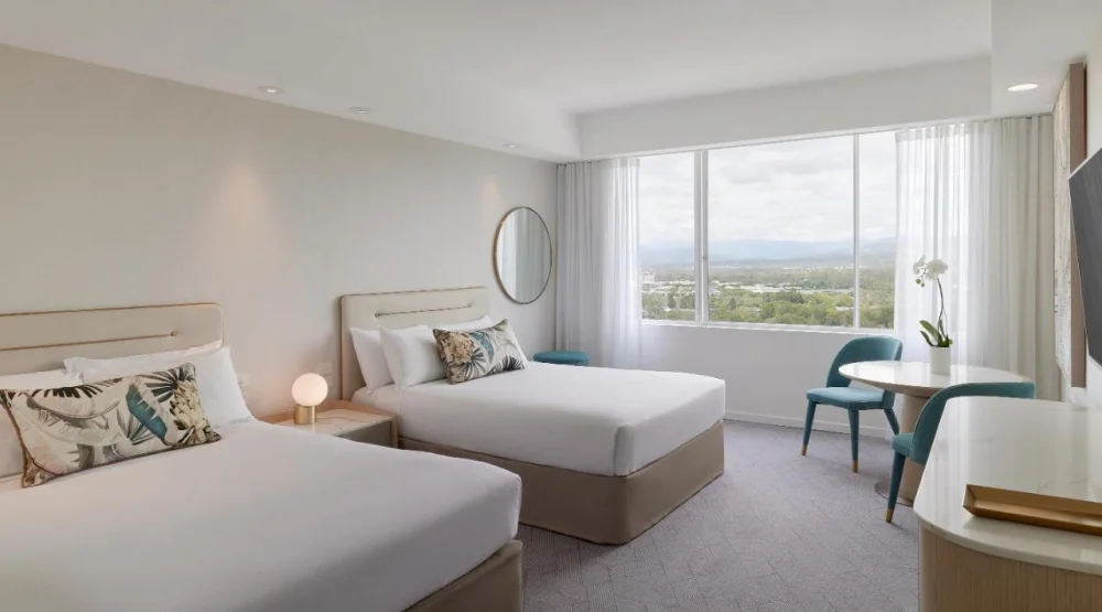 Deluxe Double Or Twin Room with Mountain View at RACV Royal Pines Resort