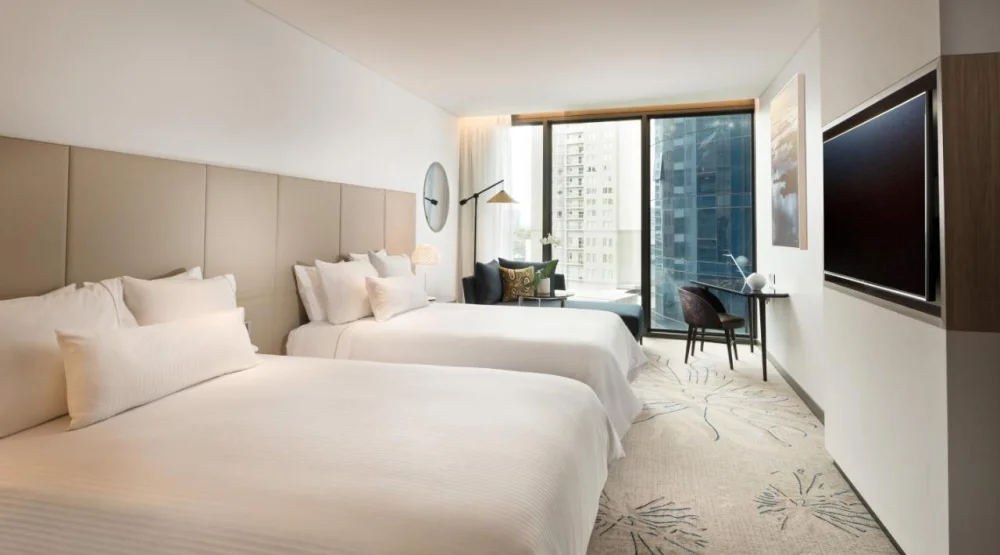 Westin Twin Room at The Westin Brisbane