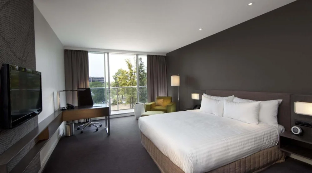 Premium Deluxe King Room with Balcony at Pullman Adelaide