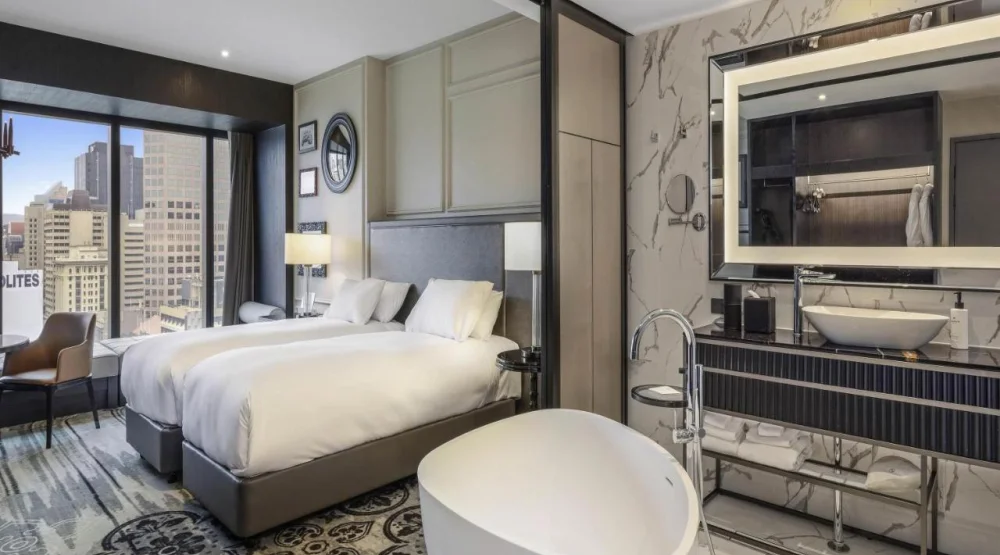 Luxury Twin Room with City Or Hills View at Sofitel Adelaide