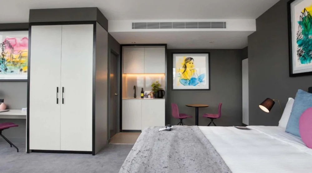 Deluxe King Room with Balcony at Art Series The Chen