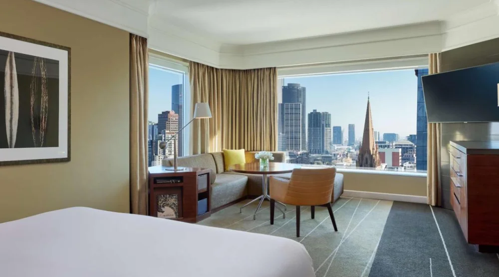 King Room with Spa Bath at Grand Hyatt Melbourne