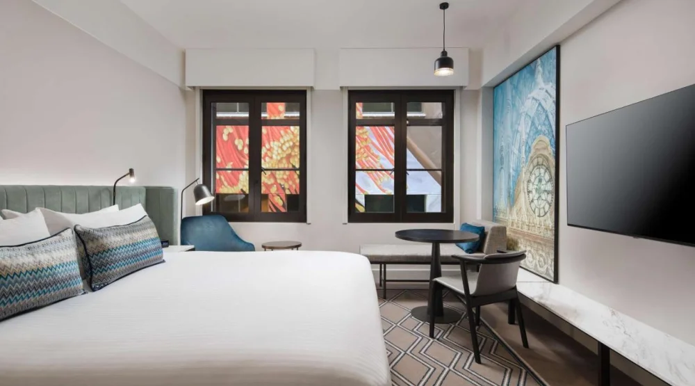 Superior King Room at Hilton Melbourne Little Queen Street