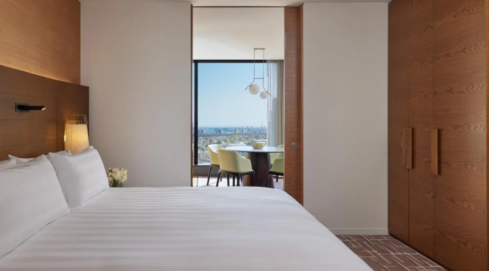 Two Bedroom Bay View Suite at Pan Pacific Melbourne