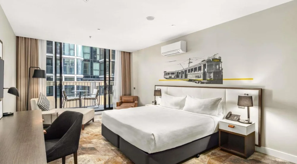 Two Bedroom Balcony - Dual Key at Peppers Docklands