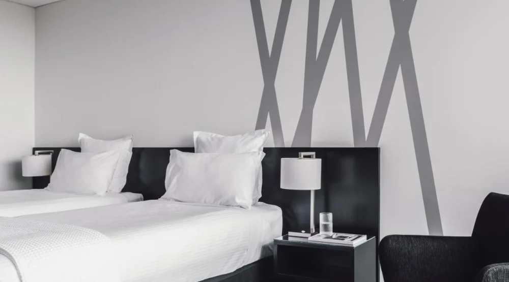 Two Bedroom Deluxe Suite with Balcony at Quay West Suites Melbourne