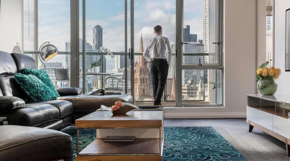 Three Bedroom Apartment at Quay West Suites Melbourne