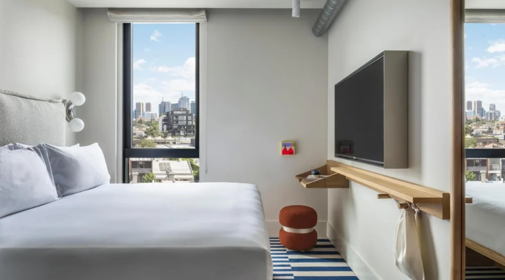 Deluxe King View at The StandardX Melbourne