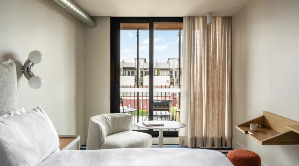 Premium King with Balcony at The StandardX Melbourne