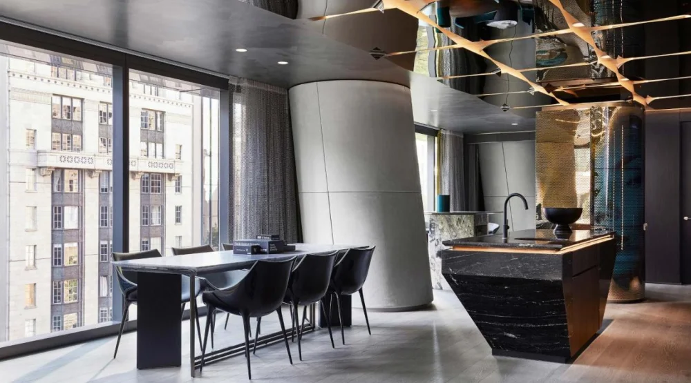 Penthouse Suite Ii, One Bedroom Suite, One King Super at W Melbourne