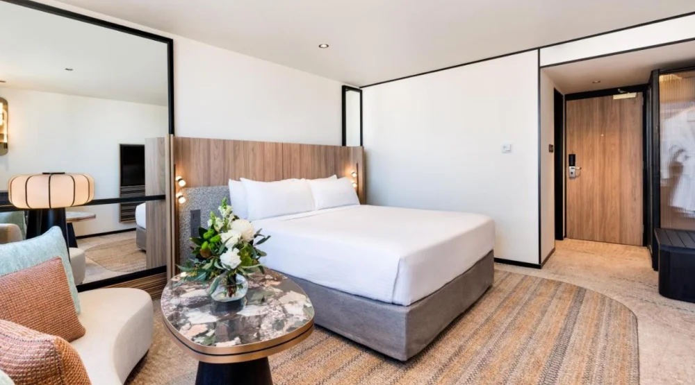 Premier King Room at Pan Pacific Perth