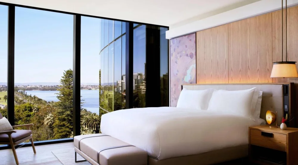 Langley Park View, 1-bedroom Suite, One King Bed at The Ritz-Carlton Perth