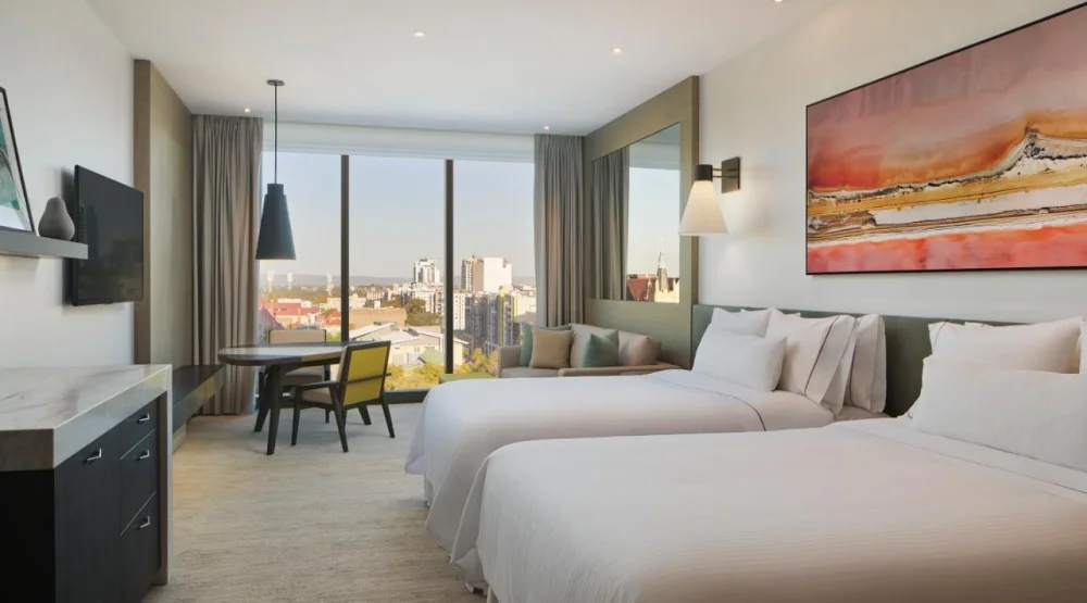Deluxe Double Room with Two Double Beds at The Westin Perth