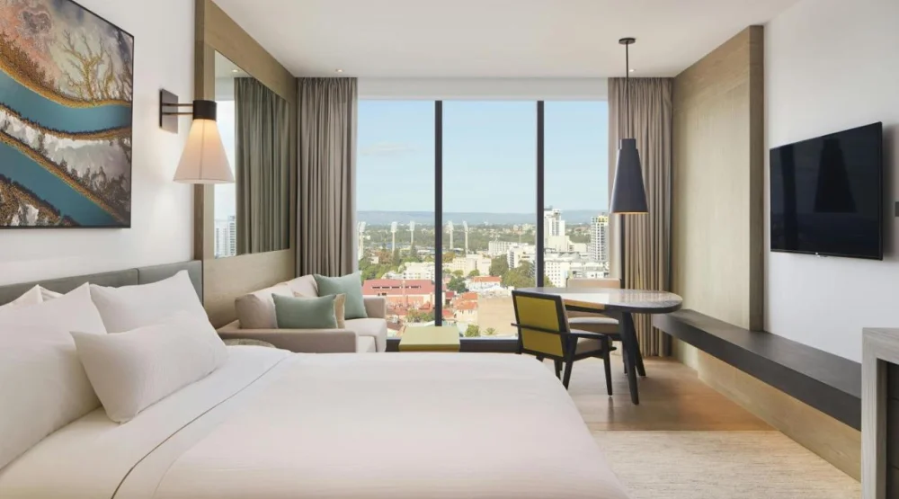 Premier King Room with City View - High Floor at The Westin Perth