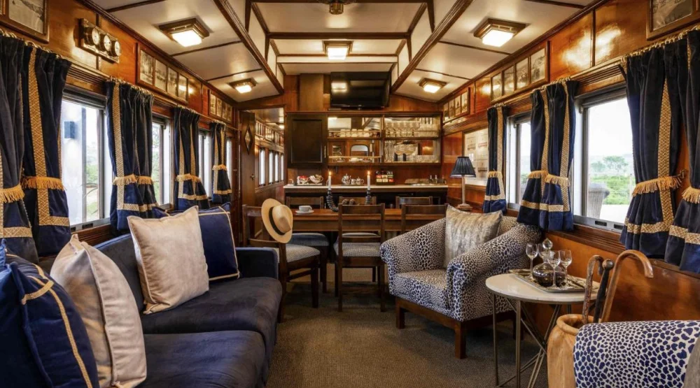 The Founders Railway Carriage at Founders Lodge By Mantis