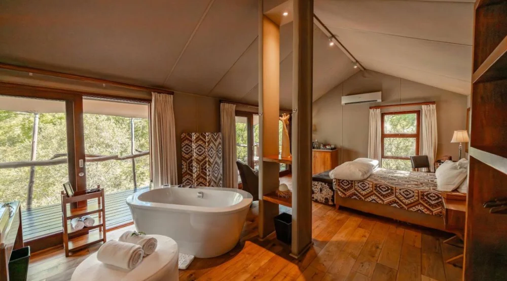 Luxury Tent at Kapama Buffalo Camp