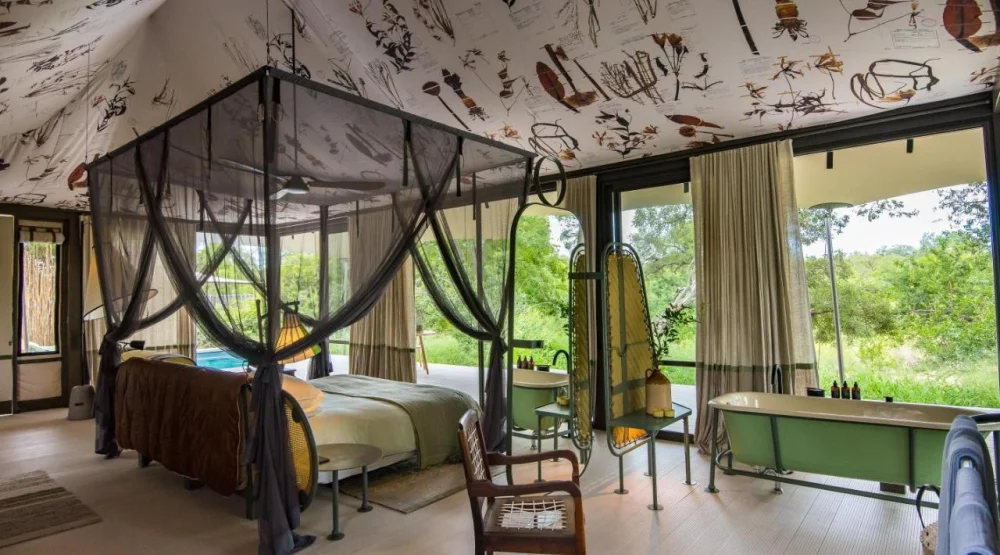 Tent at Saseka Tented Camp