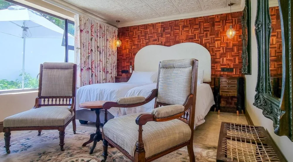 Twin Room with Pool View at Batavia Boutique Hotel