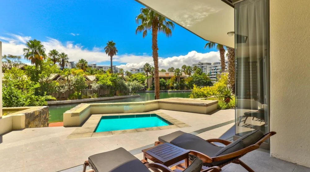 Junior Suite with Pool View at Lawhill Luxury Apartments V&A