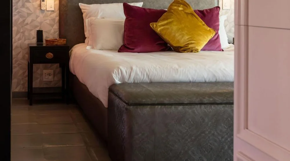 King Room with Pool View at Majeka House