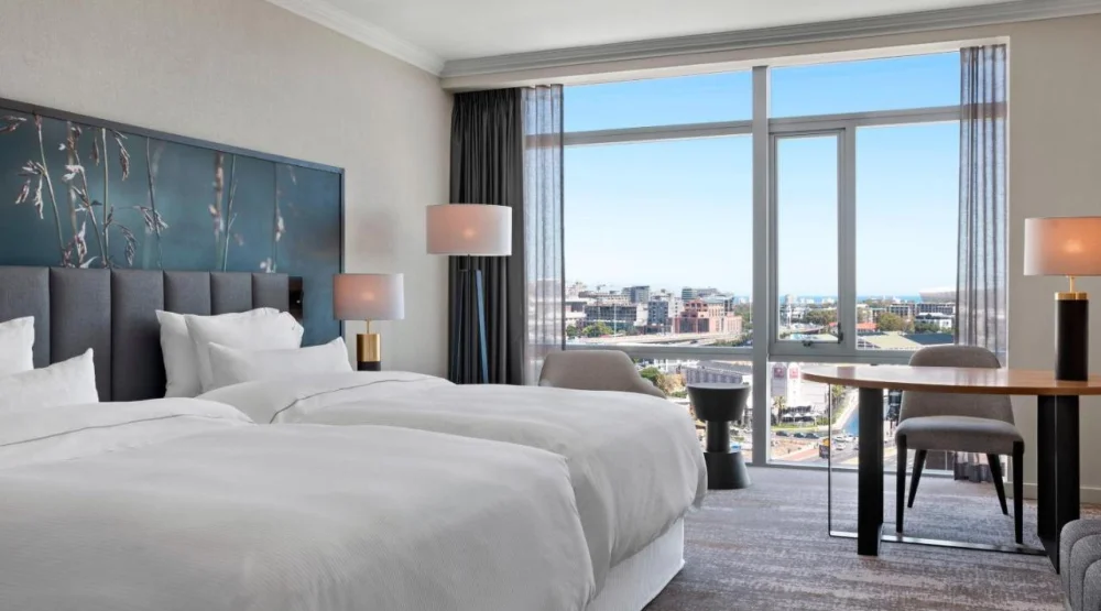 Waterfront Twin Room at The Westin Cape Town