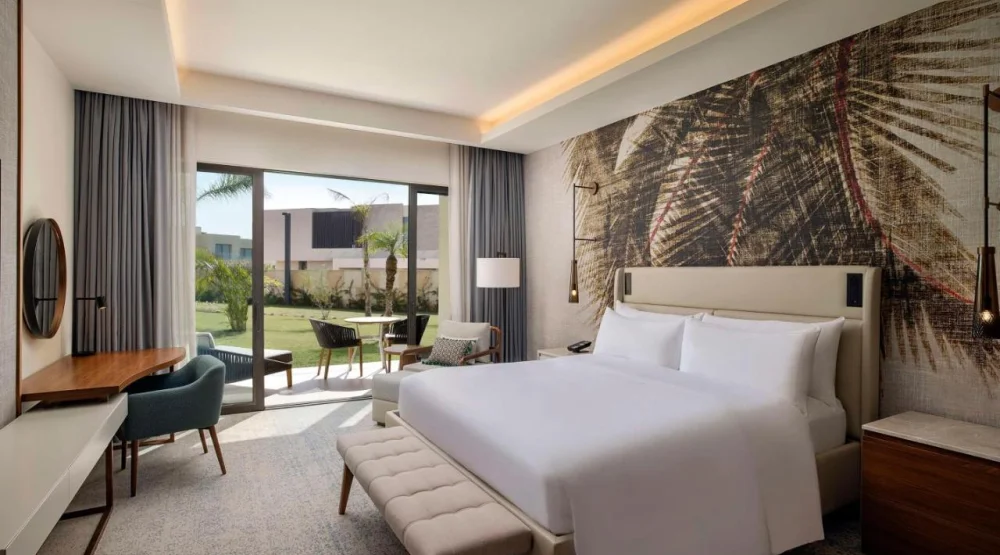 Deluxe King Room with Garden View at Conrad Rabat Arzana