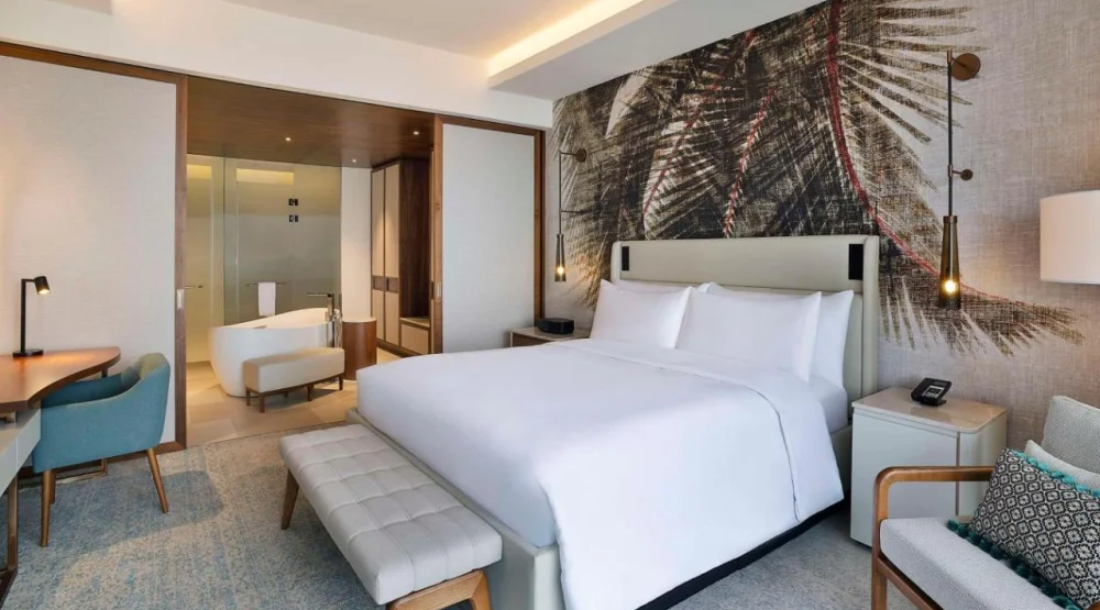 Junior King Suite with Ocean View at Conrad Rabat Arzana