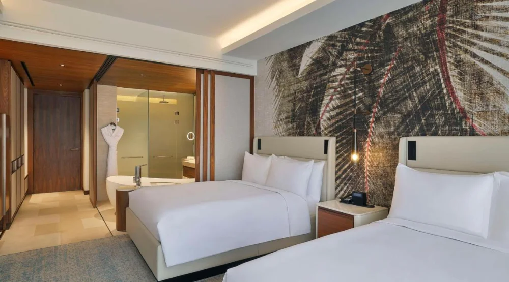 Deluxe Queen Room with Two Queen Beds at Conrad Rabat Arzana