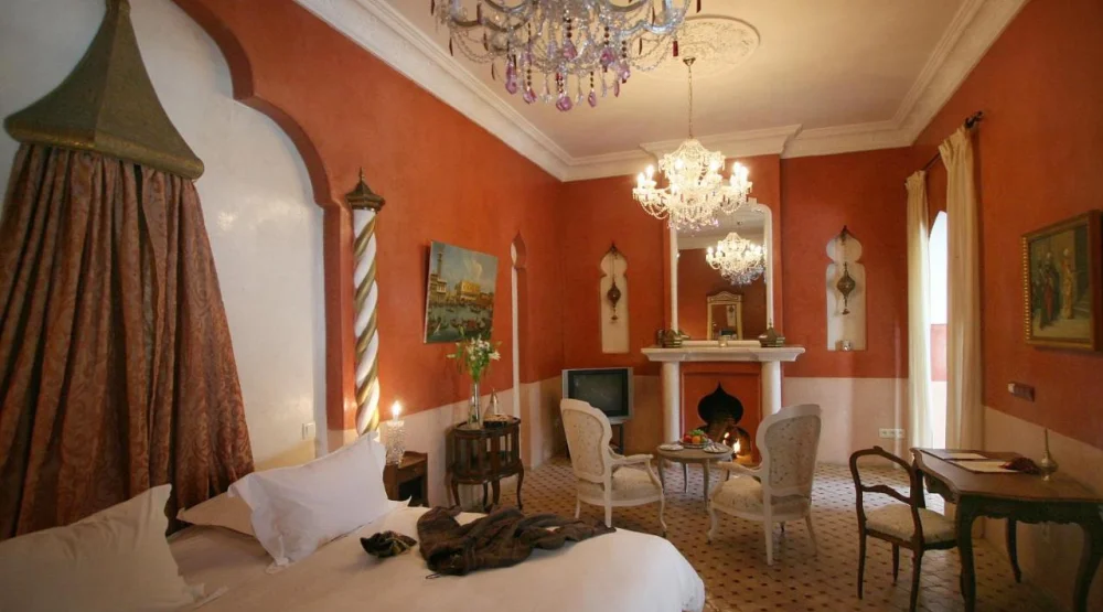 Queen Suite with Pool View at Demeures d'Orient Riad & Spa